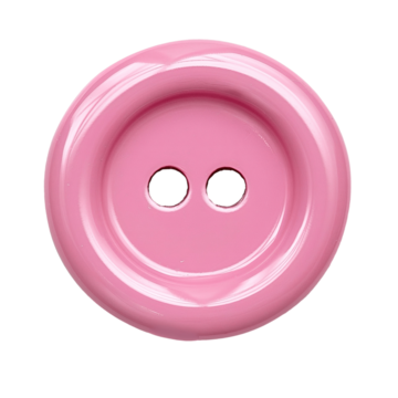 a pink sewing button
